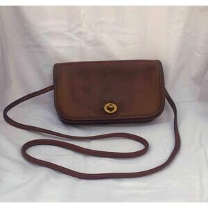 Vintage Coach Saddle Cross Body Bag Purse Made in New York